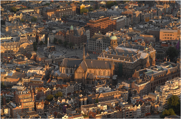 Dam Square, Nieuwe Kerk and Dam Place