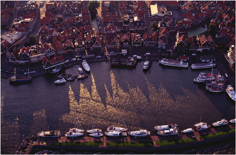 Volendam harbour